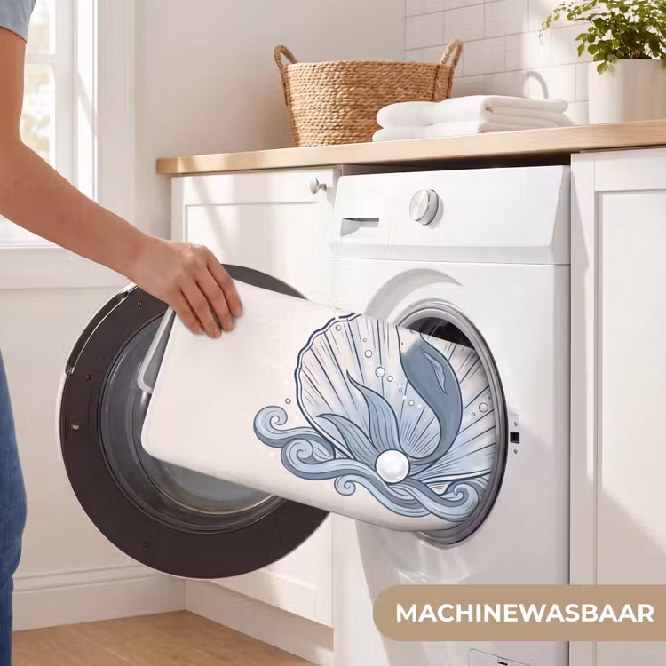 Wc Mat - Zeemeermin - Schelp - Zee - Fantasie - Blauw — 5
