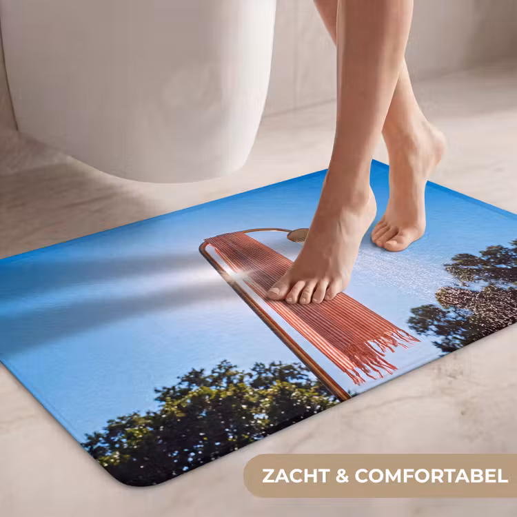 Wc Mat - Douche - Water - Zomer - Blauw — 7