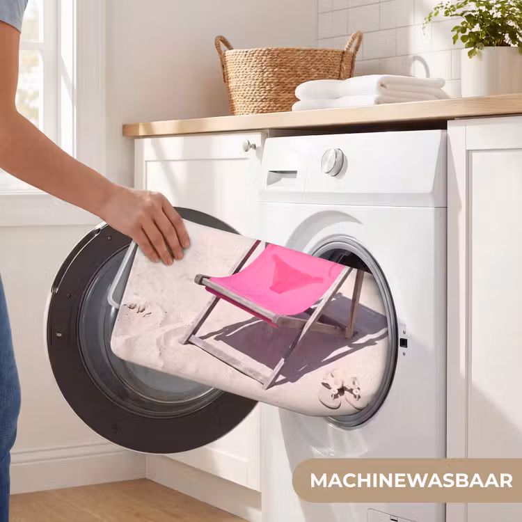 Wc Mat - Strand - Ligstoel - Badkleding - Zomer - Roze — 5