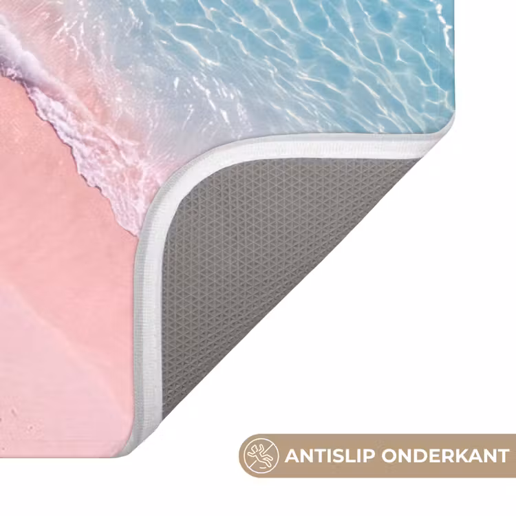 Wc Mat - Strand - Roze zand - Zee - Zomer - Natuur — 3