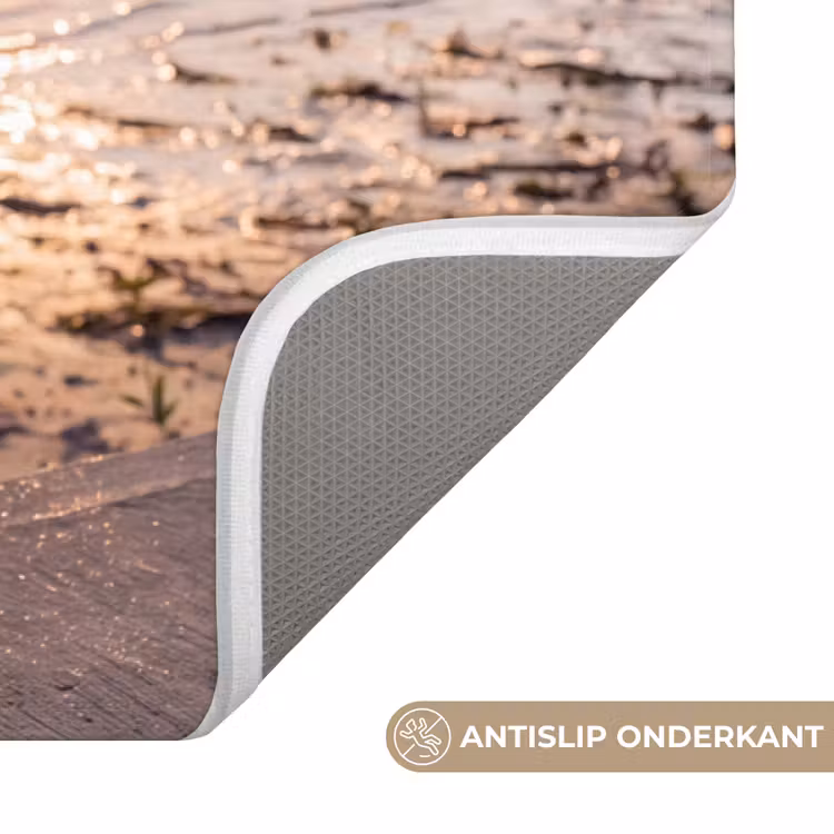 Wc Mat - Badkleding - Rood - Zomer - Water - Zonsondergang — 3