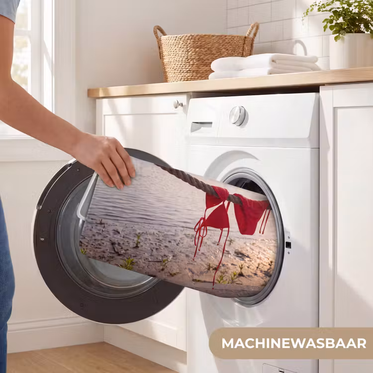 Wc Mat - Badkleding - Rood - Zomer - Water - Zonsondergang — 5