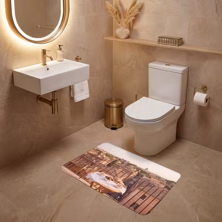 Wc Mat - Eten - Ontbijt - Balkon - Stad - Zonsopgang — 4