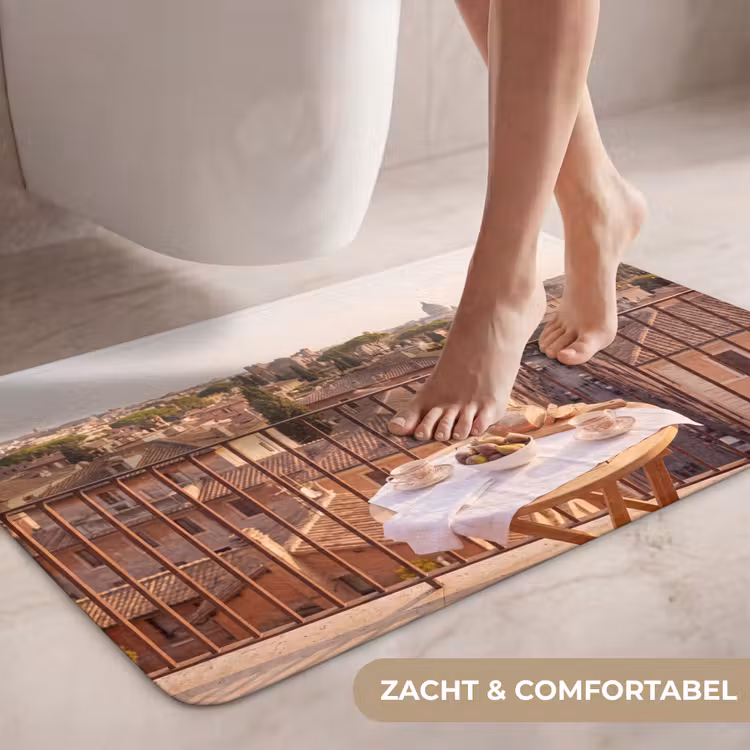 Wc Mat - Eten - Ontbijt - Balkon - Stad - Zonsopgang — 7