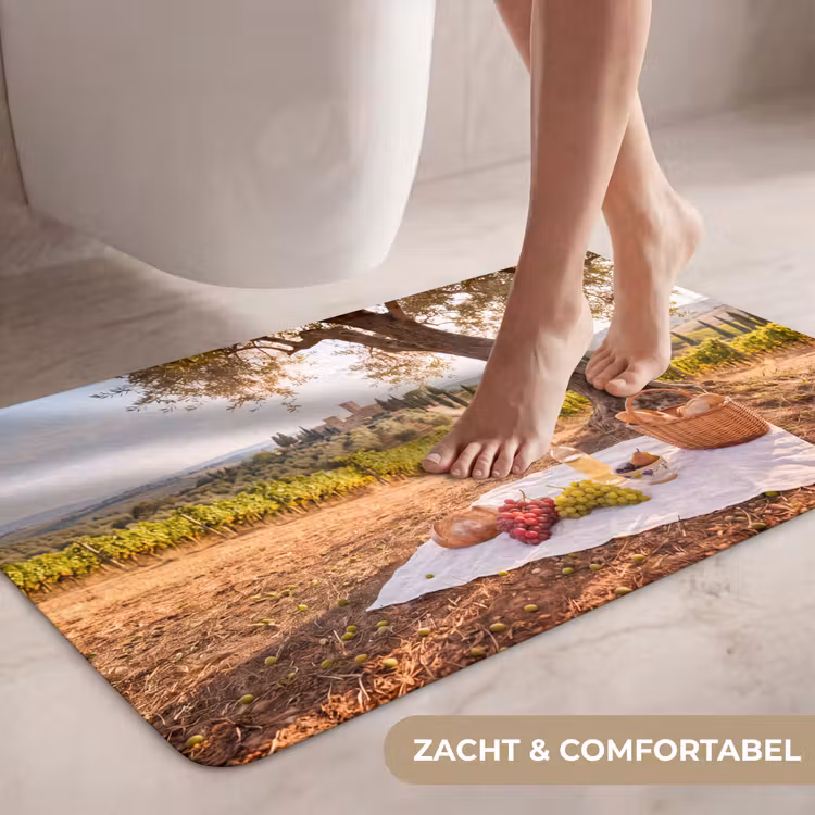 Wc Mat - Picknick - Wijngaard - Landschap - Zomer - Eten — 7