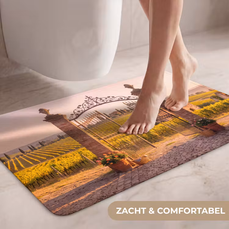 Wc Mat - Poort - Landschap - Platteland - Zonlicht - Warm — 7