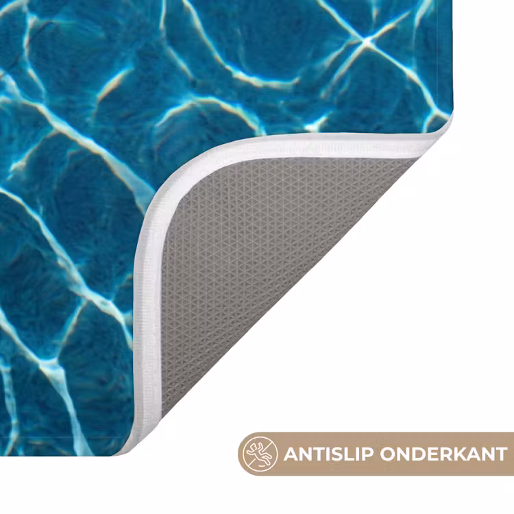 Wc Mat - Recreatie - Water - Zomer - Rood - Wit — 3