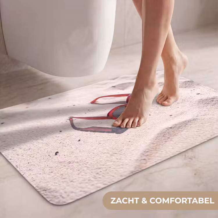 Wc Mat - Zonnebril - Strand - Vakantie - Rood — 7