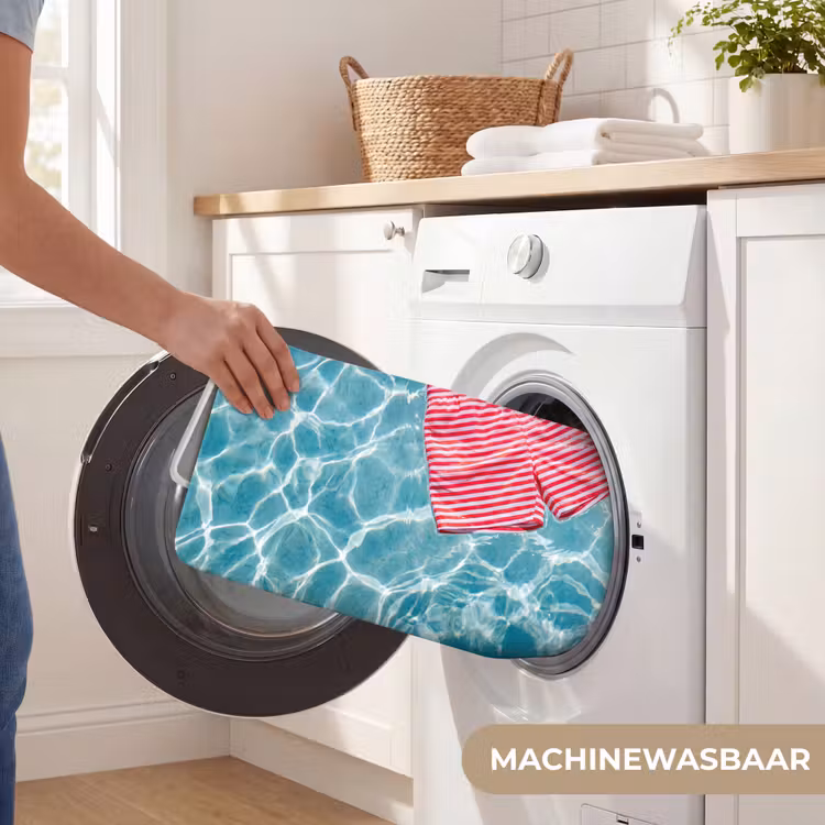 Wc Mat - Zwemkleding - Gestreept - Water - Zomer - Rood-wit — 5