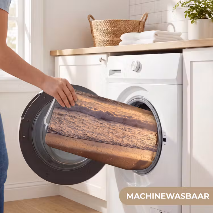 Wc Mat - Mensen - Oceaan - Zonsondergang - Kust - Goud — 5