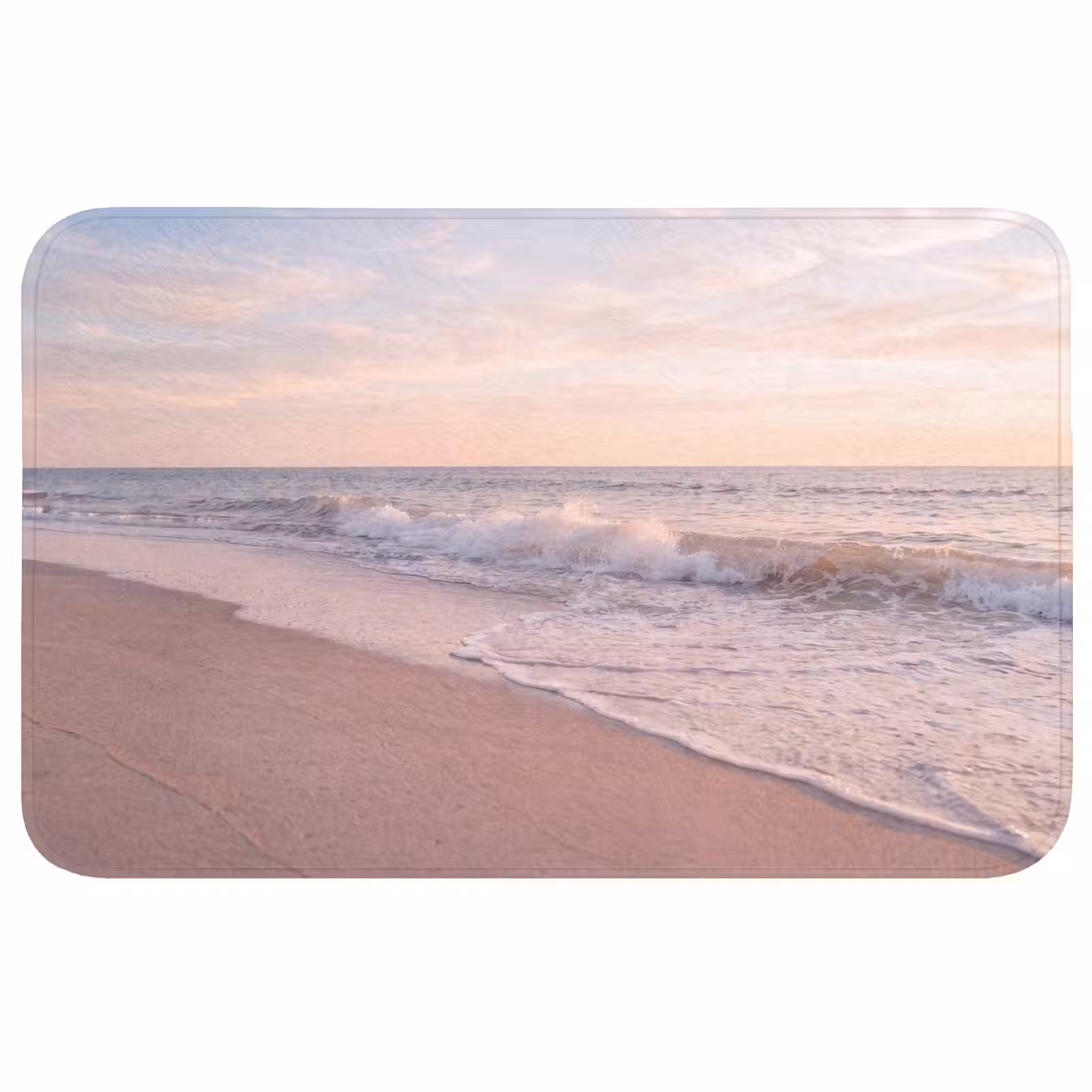 Wc Mat - Strand - Zee - Golven - Natuur - Zonsondergang — 1