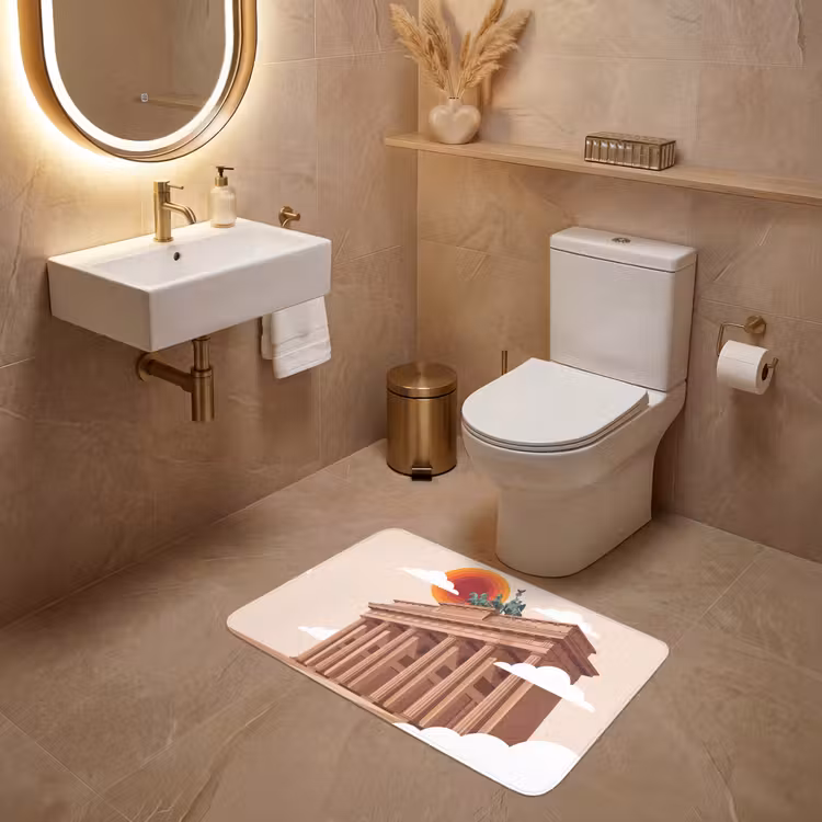 Wc Mat - Architectuur - Brandenburg - Berlijn - Zonsondergang - Historisch — 4