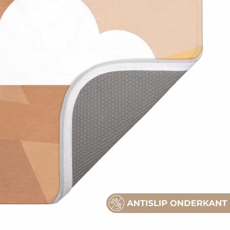 Wc Mat - Piramide - Zon - Woestijn - Modern - Oranje — 3