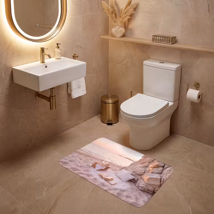 Wc Mat - Strand - Picknick - Zonsondergang - Zomer - Natuur — 4