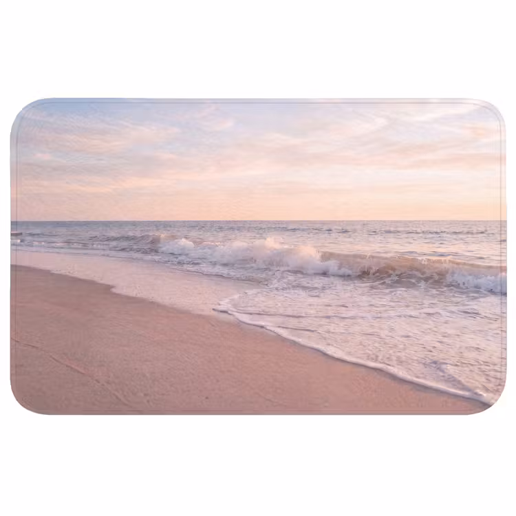 Wc Mat - Strand - Zee - Golven - Natuur - Zonsondergang — 1