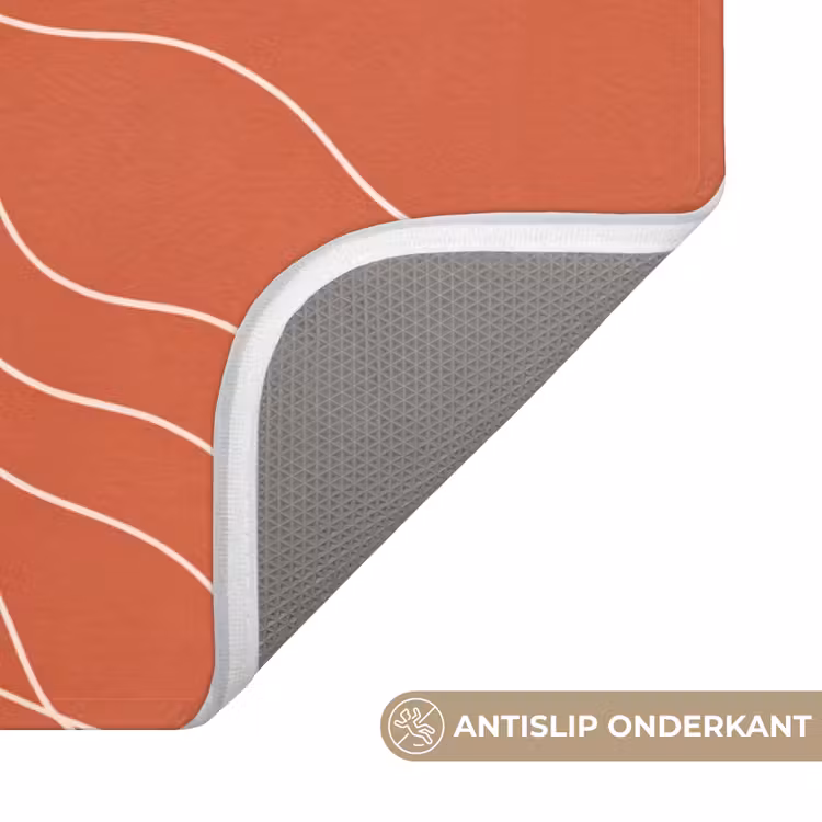 Wc Mat - Vrouw - Hoed - Portret - Modern - Beige — 3