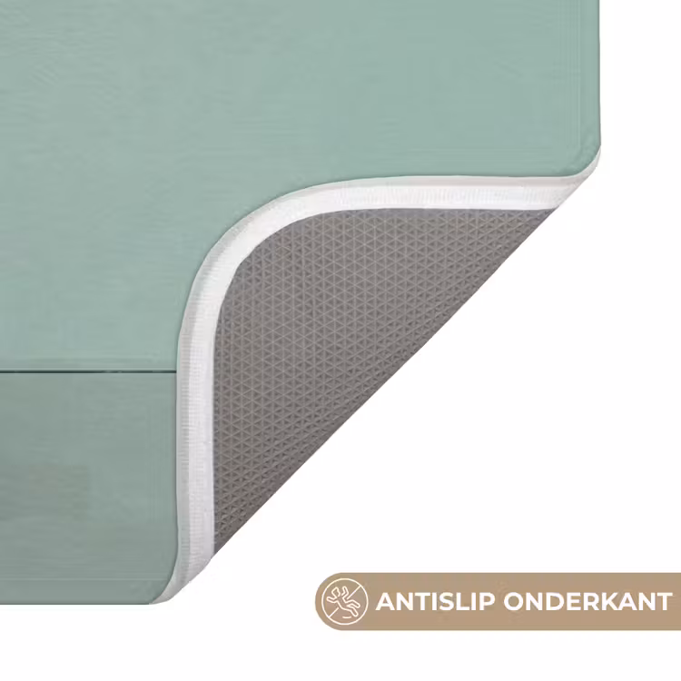 Wc Mat - Vrouw - Laptop - Zittend - Illustratie - Groen — 3