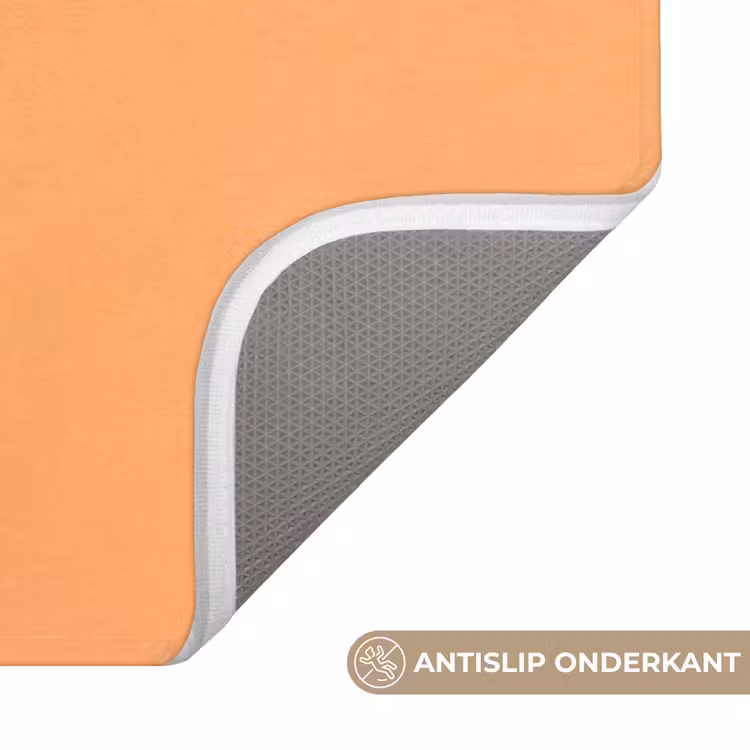 Wc Mat - Vrouw - Profiel - Mensen - Modern - Oranje — 3