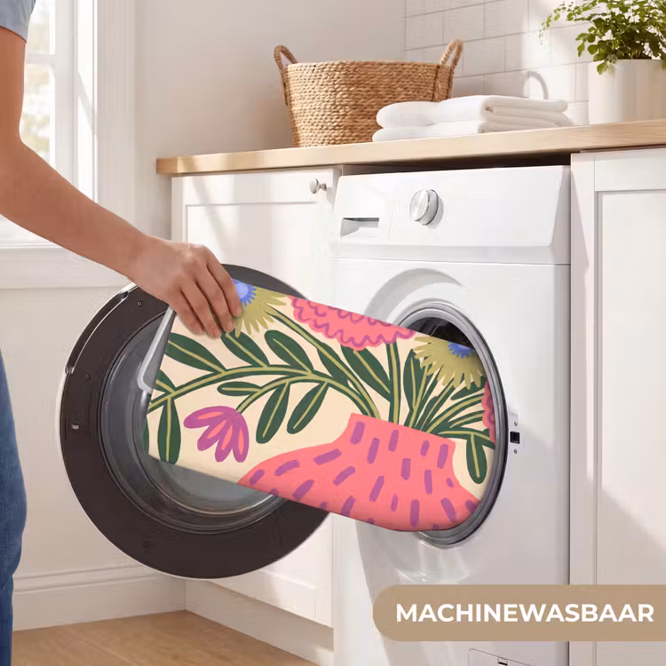 Wc Mat - Bloemen - Boeket - Natuur - Abstract - Roze — 5
