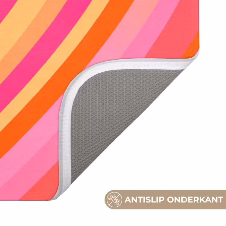 Wc Mat - Hart - Concentrisch - Abstract - Liefde - Kleurrijk — 3