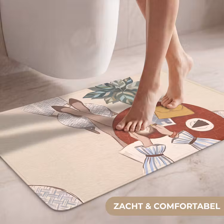 Wc Mat - Mensen - Cafe - Koffie - Stadsleven - Modern — 7