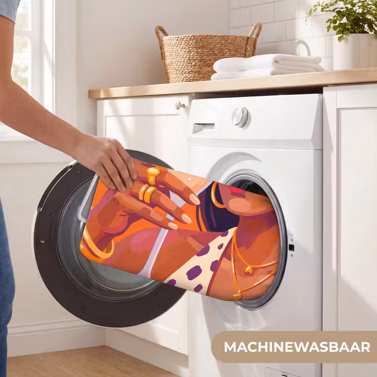 Wc Mat - Vrouw - Champagne - Feest - Modern - Oranje — 5
