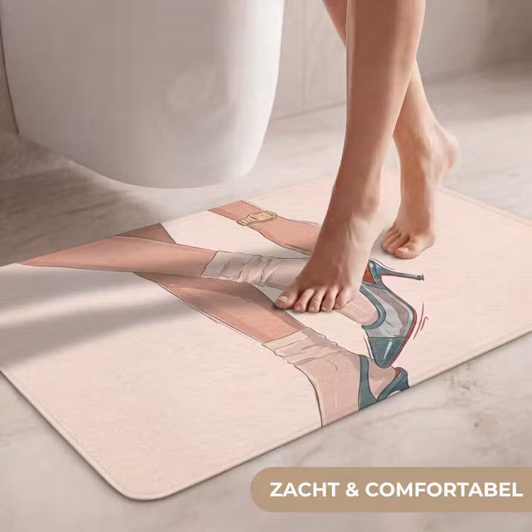 Wc Mat - Vrouw - Schoen - Mode - Lifestyle - Groen — 7