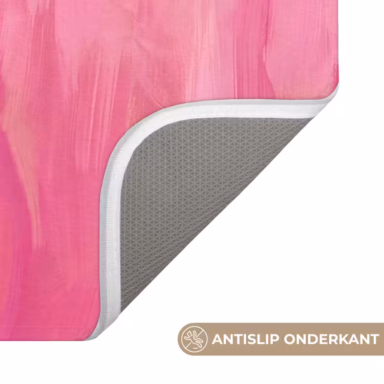 Wc Mat - Kat - Groep - Dieren - Modern - Roze — 3