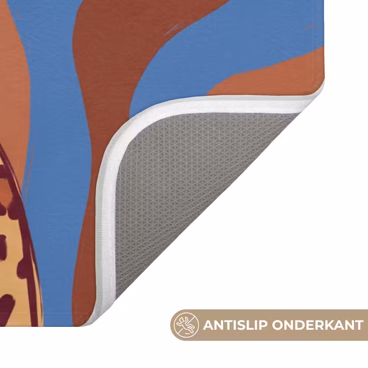 Wc Mat - Dieren - Cowboyhoed - Modern - Illustratie - Bruin — 3