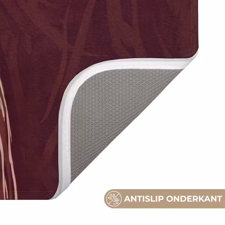 Wc Mat - Mens - Hoed - Cocktail - Abstract - Bruin — 3