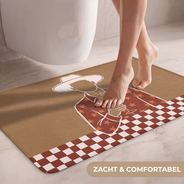 Wc Mat - Mensen - Hoed - Cocktail - Abstract - Modern — 7