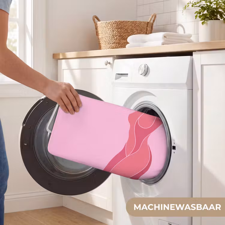 Wc Mat - Vrouw - Lichaam - Abstract - Roze — 5