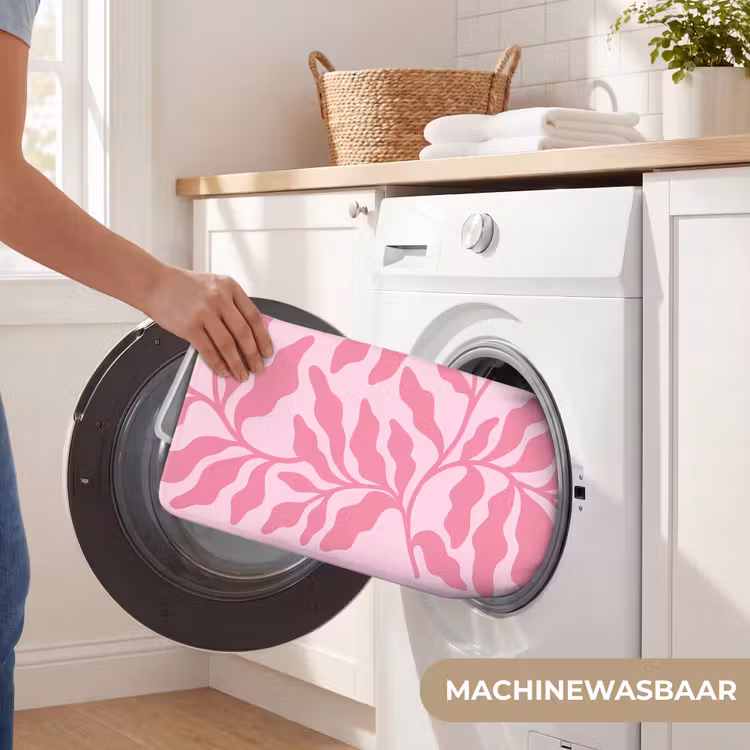 Wc Mat - Planten - Organisch - Abstract - Modern - Roze — 5