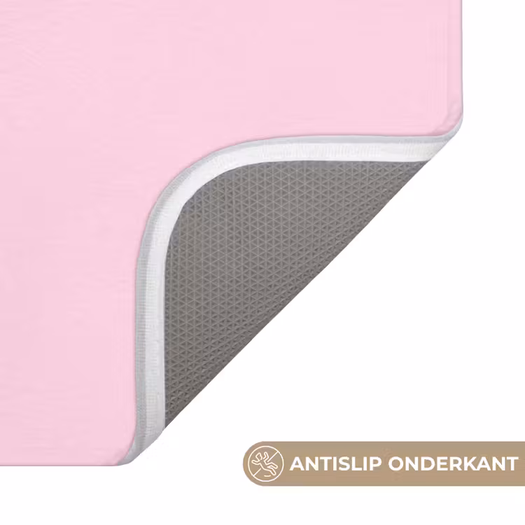 Wc Mat - Vormen - Lijnen - Minimalistisch - Roze — 3