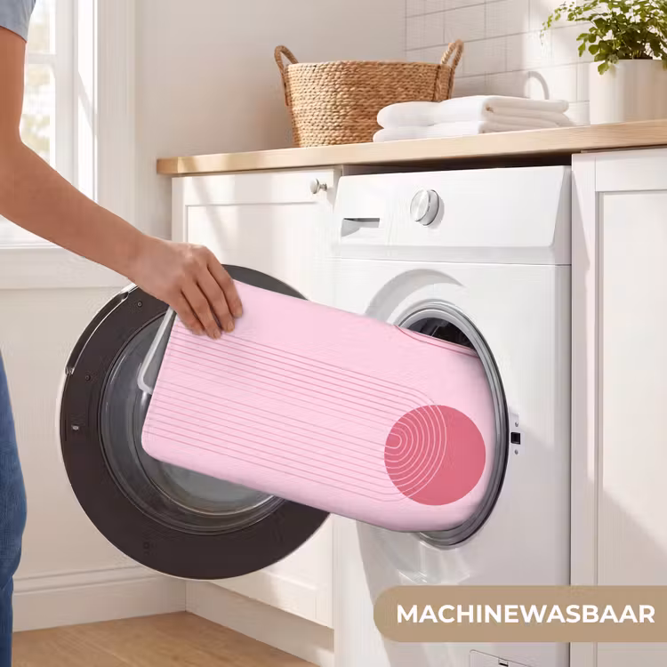 Wc Mat - Vormen - Lijnen - Minimalistisch - Roze — 5