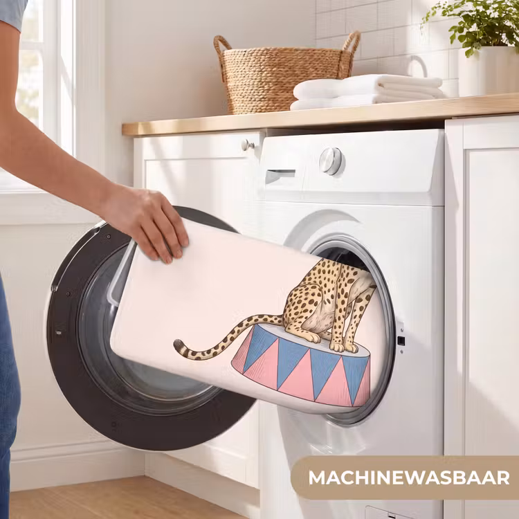Wc Mat - Dieren - Circus - Illustratie - Vintage - Roze — 5