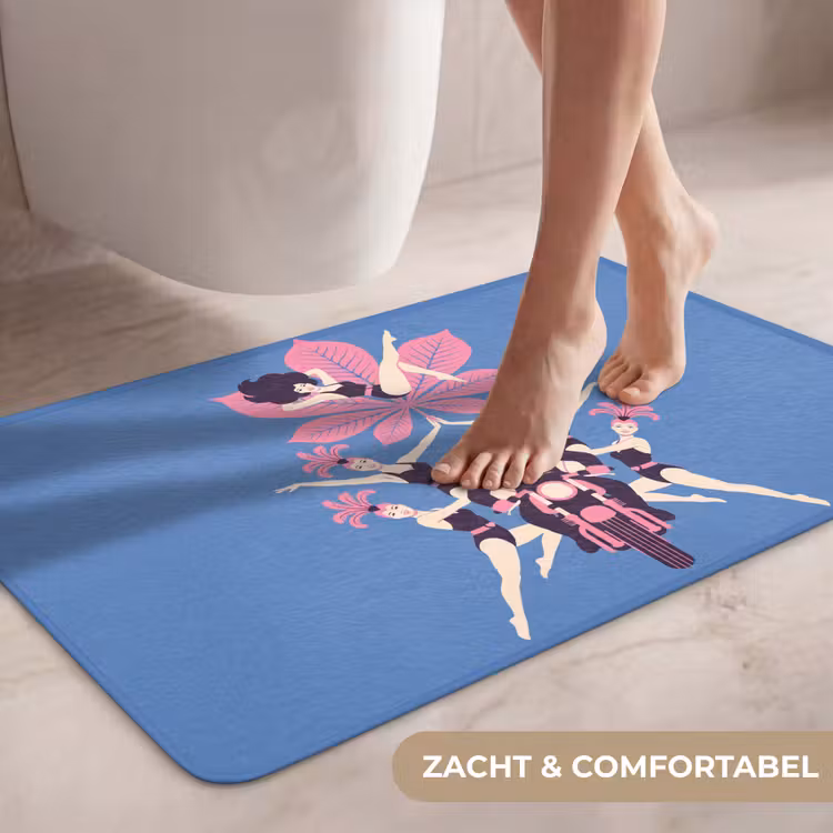 Wc Mat - Mensen - Dans - Motor - Retro - Roze — 7