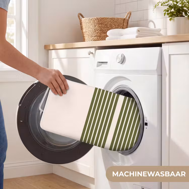 Wc Mat - Abstract - Bogen - Modern - Groen - Kunst — 5