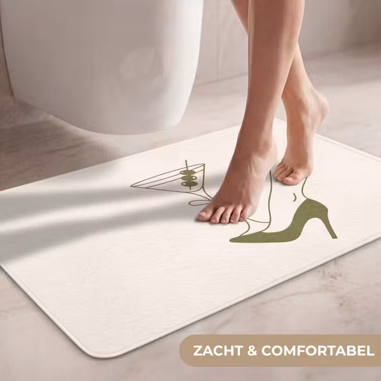 Wc Mat - Drank - Martini - Hoge hak - Mode - Groen — 7