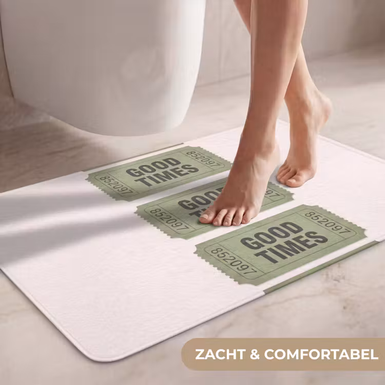 Wc Mat - Kaartje - Vintage - Groen - Evenement - Collectie — 7