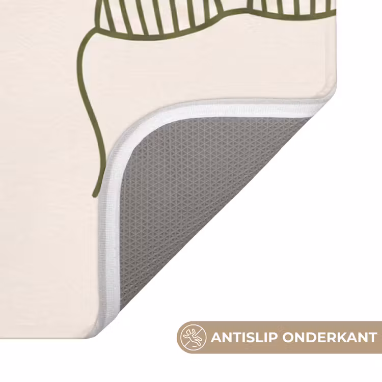 Wc Mat - Kleding - Waslijn - Zomer - Lijntekening - Groen — 3