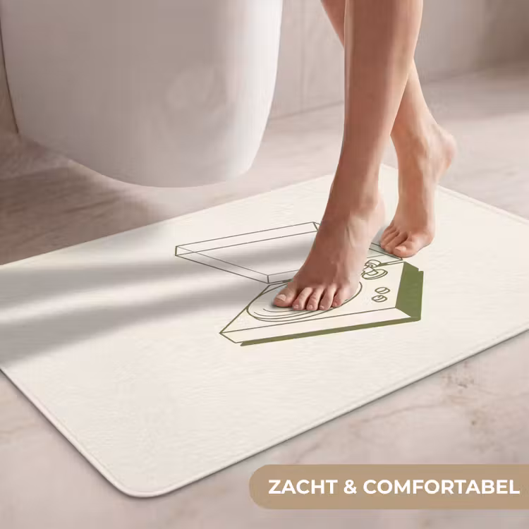 Wc Mat - Platenspeler - Vinyl - Muziek - Minimalistisch - Groen — 7