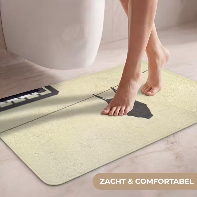 Wc Mat - Badpak - Schaduw - Muur - Zomer - Minimalistisch — 7