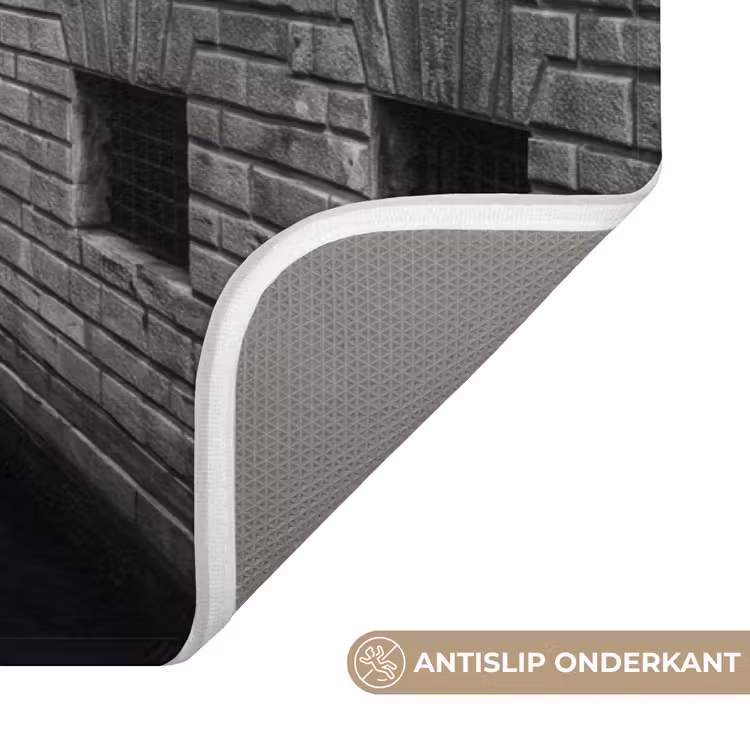 Wc Mat - Boot - Waterweg - Stad - Zwart-wit - Architectuur — 3