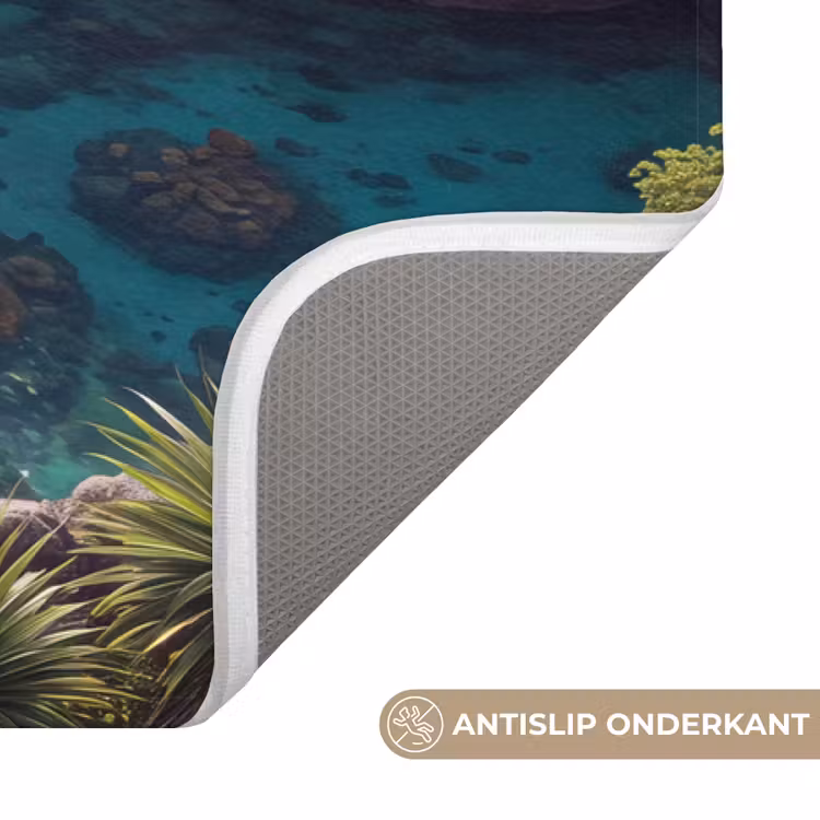 Wc Mat - Eiland - Tropisch - Water - Palmbomen - Natuur — 3