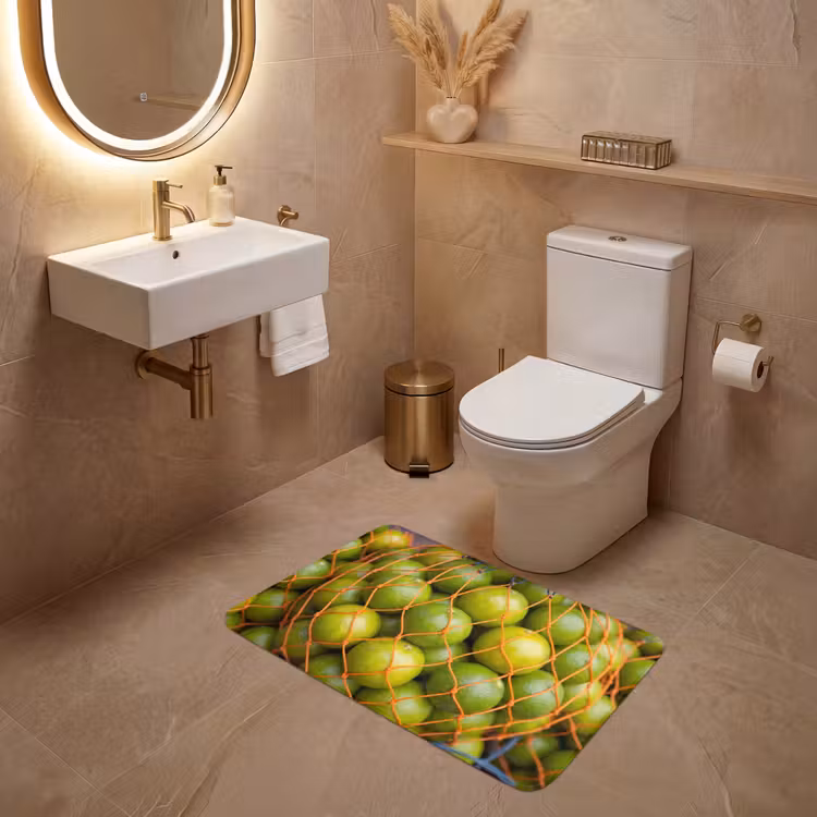 Wc Mat - Eten - Net - Groen - Markt — 4