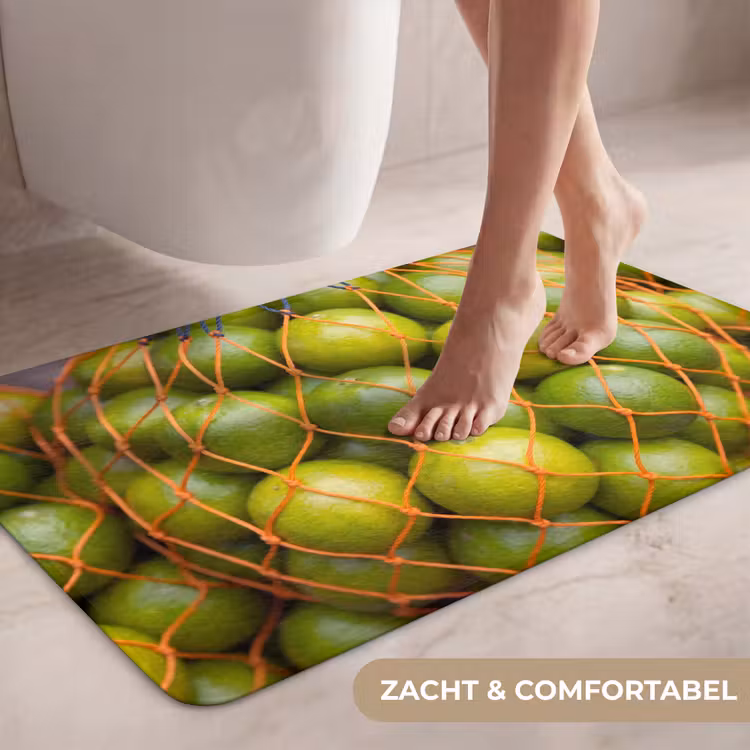 Wc Mat - Eten - Net - Groen - Markt — 7