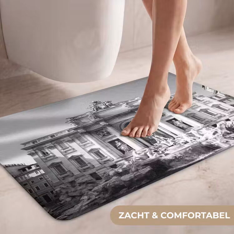 Wc Mat - Fontein - Beelden - Architectuur - Zwart-wit — 7
