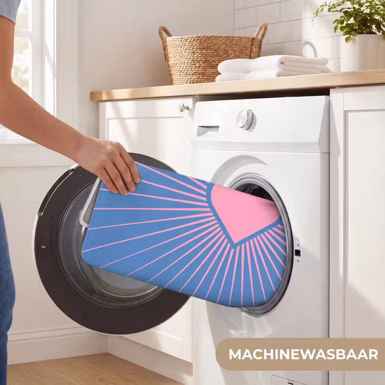 Wc Mat - Hart - Stralen - Liefde - Modern - Roze — 5