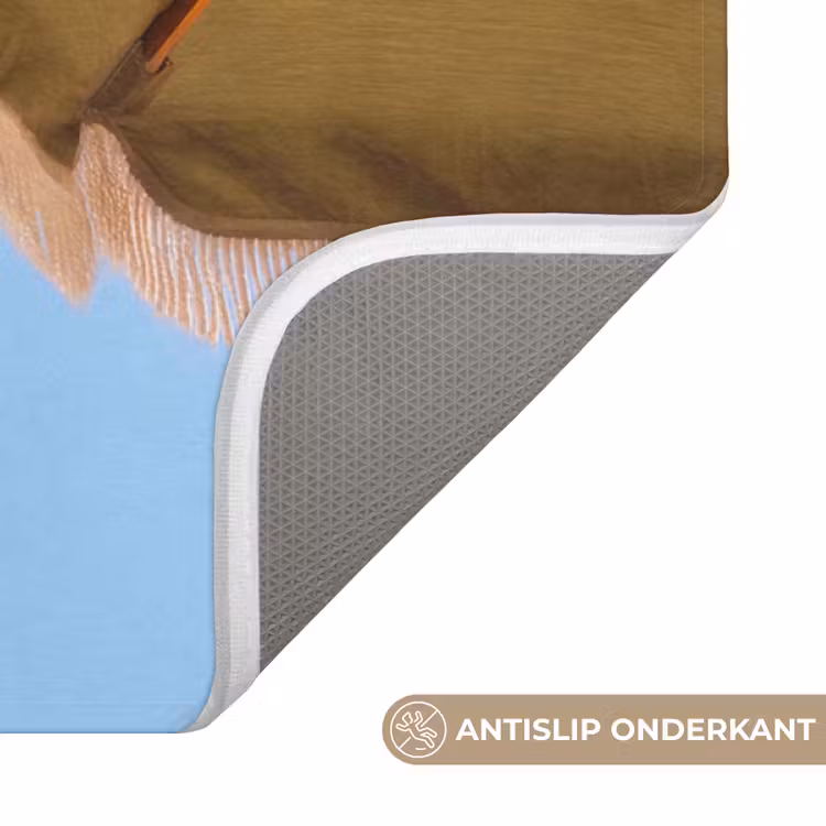 Wc Mat - Parasol - Groen - Franjes - Zomer - Tropisch — 3